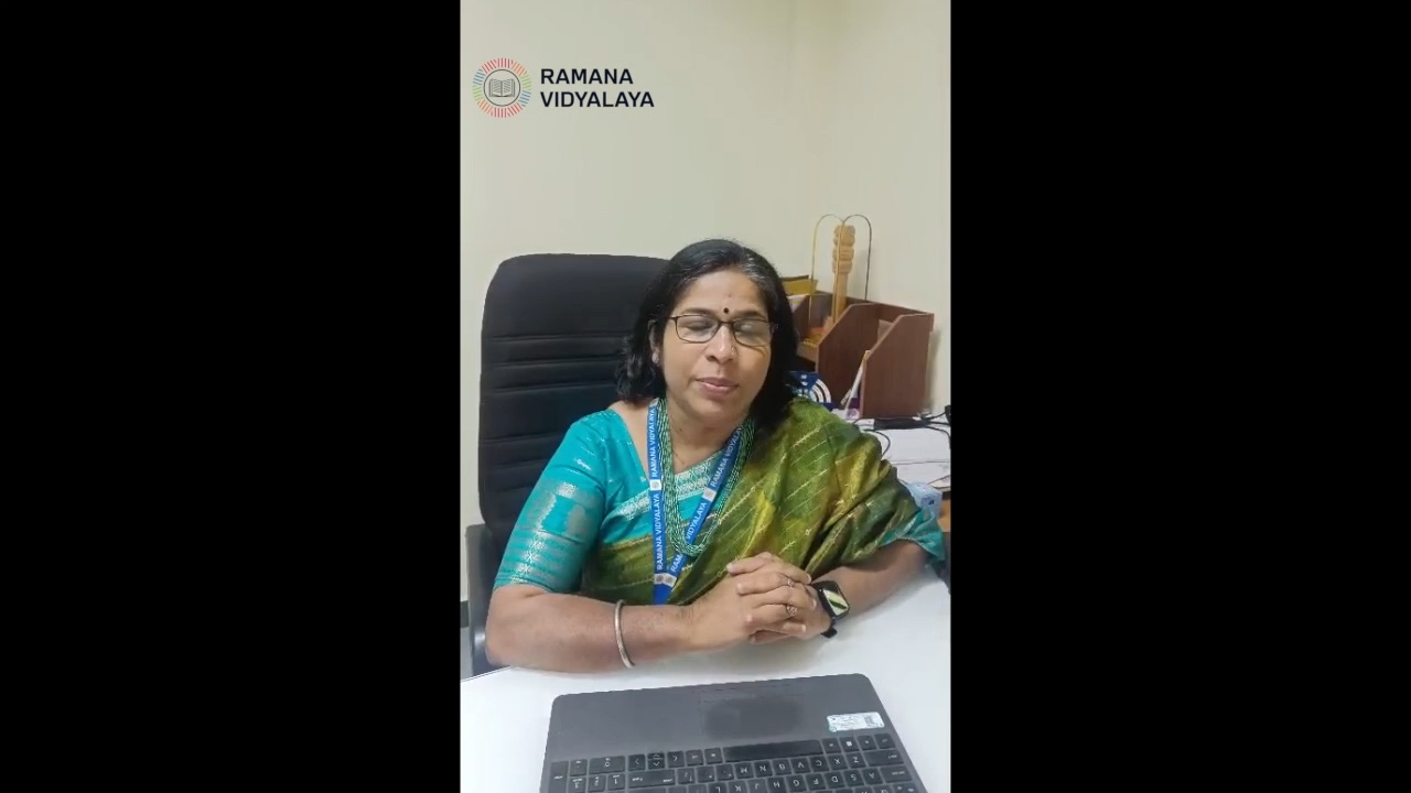 Ms. Mallika in the original testimonial recording